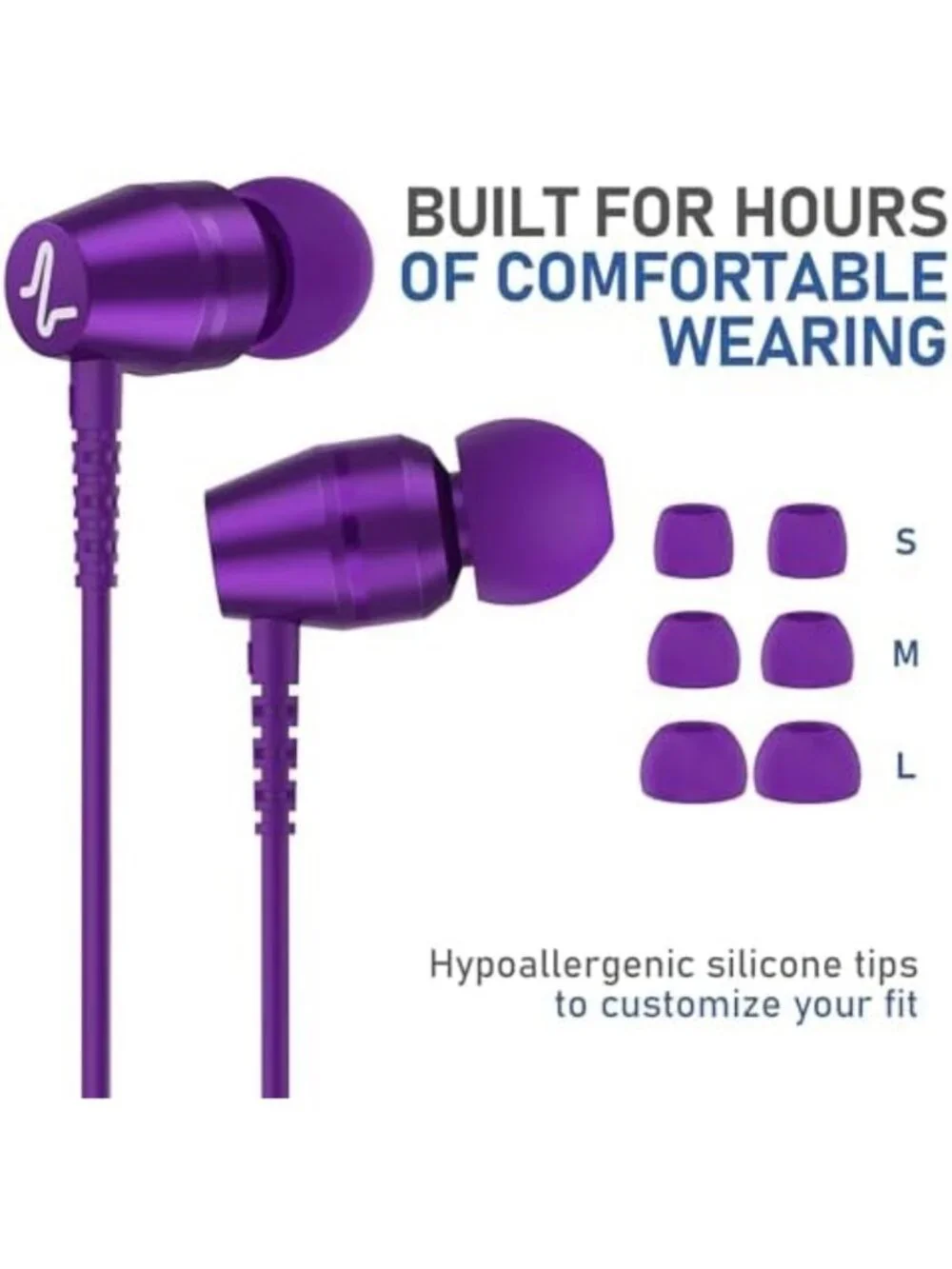 USB-C Headphones for iPhone & Samsung Galaxy | Noise-Canceling Earbuds, 5-Year